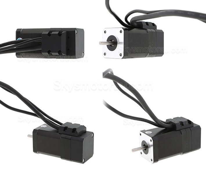 Oukeda OSP001492 Nema 17 Closed Stepper Motor Encoder 1000CPR 3 Phase 20Ncm 4V 64W 3000RPM
